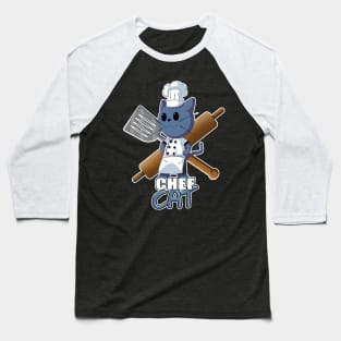 CHEF CAT Baseball T-Shirt